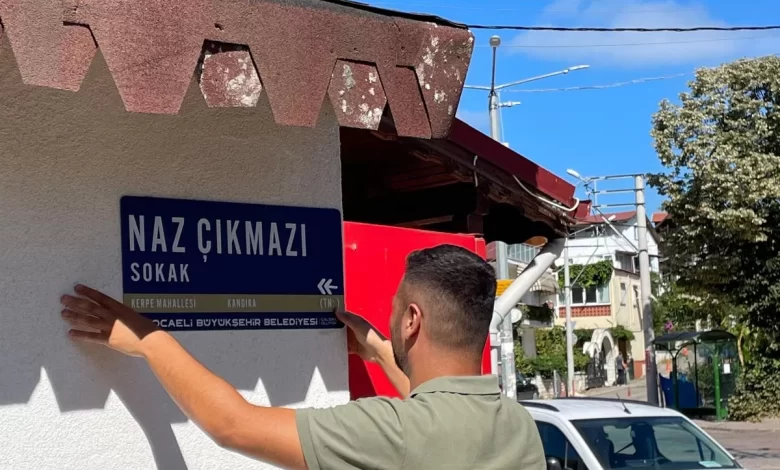 Adres tabelalarında Büyükşehir imzası