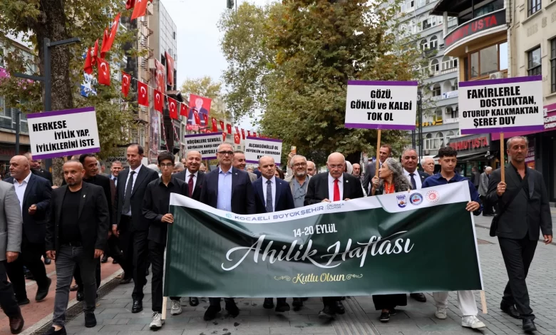 Ahiliğin emek ve ahlak mirası Kocaeli’de yaşatıldı