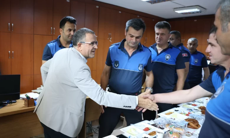 Başkan Gökçe’den Zabıta Teşkilatına Teşekkür