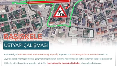 Başiskele Kavşağı’nda trafik kontrollü sağlanacak