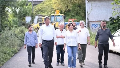 Başkan Kocaman Asfalt Çalışmalarını Yerinde İnceledi