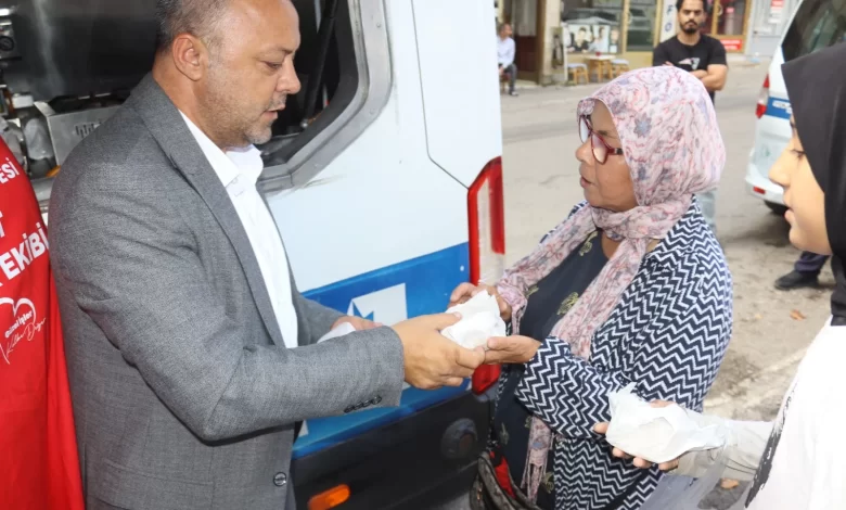 Bu hafta Cuma ikramları Çınarlı’da yapıldı
