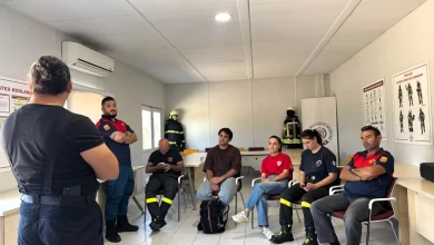 Büyükşehir İtfaiyesi’nden Fransa’ya tecrübe köprüsü