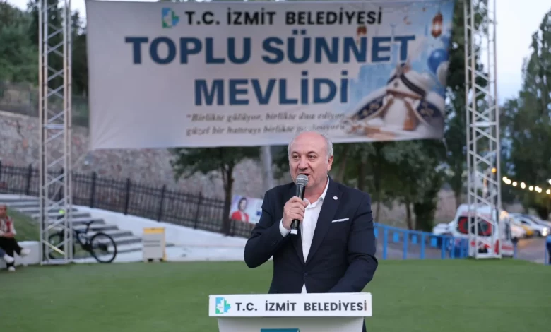 İzmit Belediyesi çocukların sünnet mutluluğuna ortak oldu