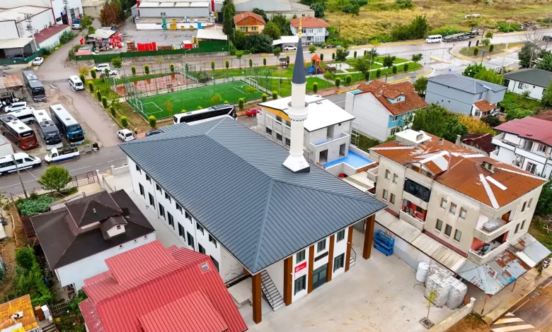 Gazze Şehitleri Camii’ne Büyükşehir’den güçlü destek
