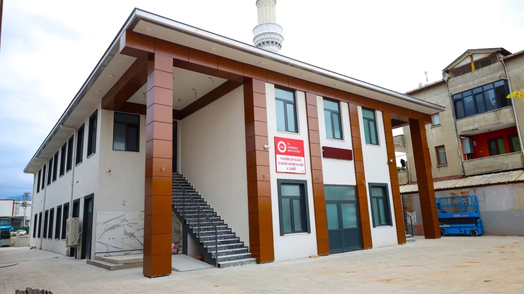 Gazze Şehitleri Camii’ne Büyükşehir’den güçlü destek - görsel 4