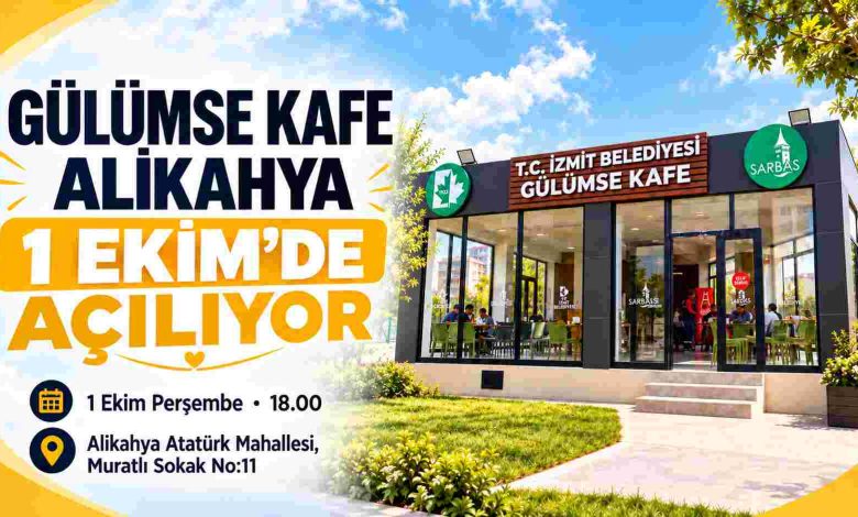 Gülümse Kafe Alikahya 1 Ekim’de kapılarını açıyor