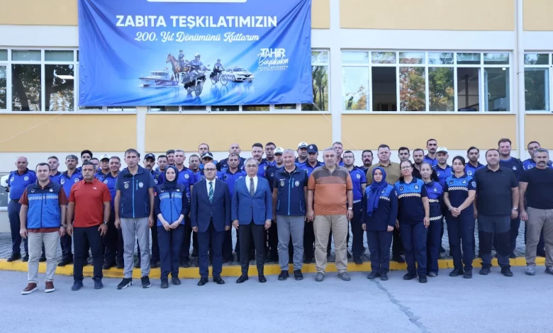 Hayri Baraçlı’dan zabıtaya 200. yıl ziyareti