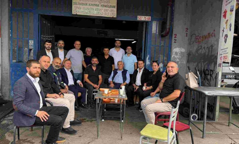 KTO Başkan Adayı Akova’dan Körfez Sanayi Sitesi’ne Ahilik Haftası Ziyareti