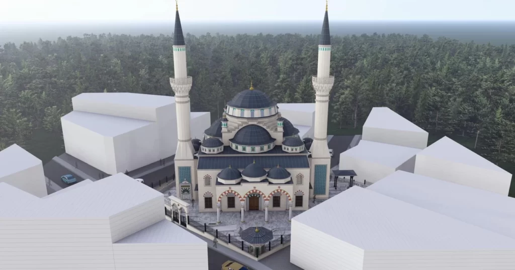 Kuruçeşme Merkez Camii’nde siluet ortaya çıkıyor - görsel 2