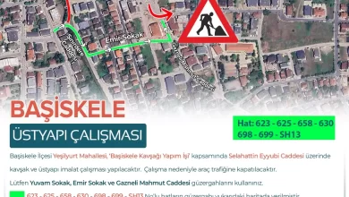 Selahattin Eyyubi Caddesi 4 gün trafiğe kapalı