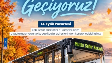Toplu ulaşımda kış tarifesine geçiliyor