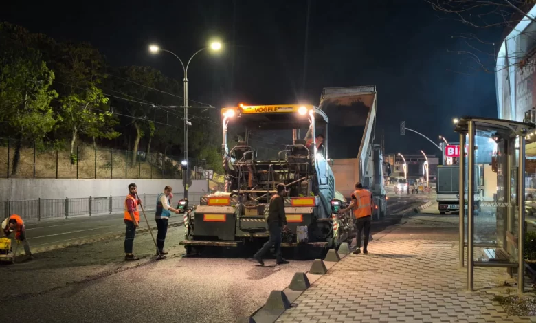 Tramvay güzergâhına Büyükşehir imzası