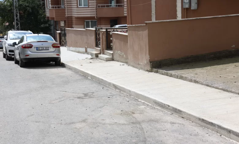Çenedağ ve Sırrıpaşa’da Üstyapı Düzenlemeleri