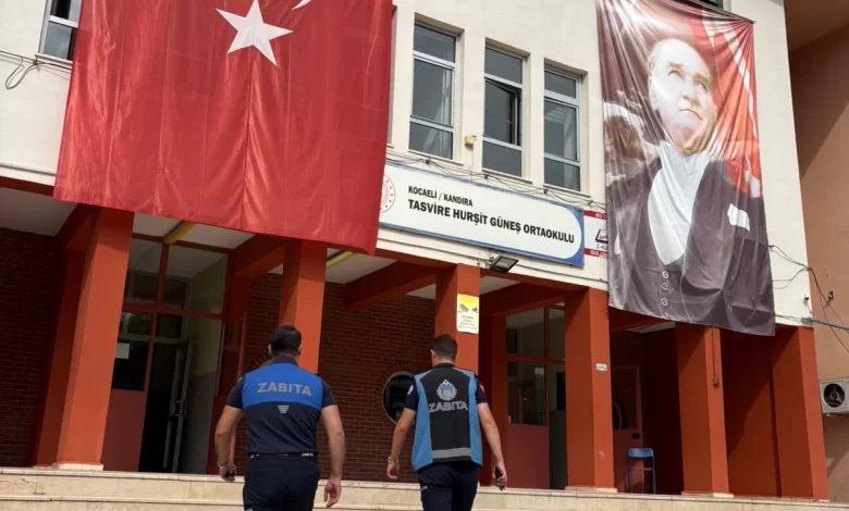 Kandıra’da Okul Kantinlerine Zabıta Denetimi