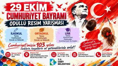 İzmit Belediyesinden öğrencilere 29 Ekim temalı ödüllü resim yarışması