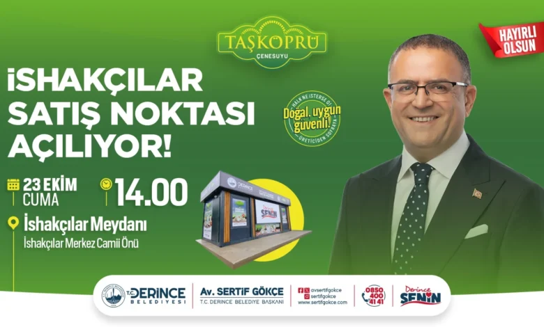 DERTAŞ’ın 11 Satış — DERTAŞ’ın 11. Satış Noktası İshakçılar’da Açılıyor