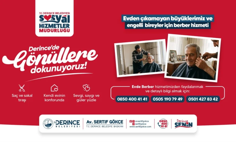Derince Belediyesi’nden Gönüllere Dokunan Hizmet