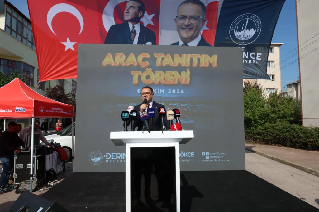 Derince Belediyesi 14 Yeni Hizmet Aracını Tanıttı - görsel 2