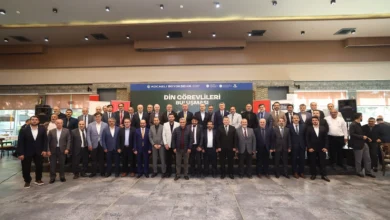 Büyükakın, 12 ilçeden din görevlileri ile bir araya geldi