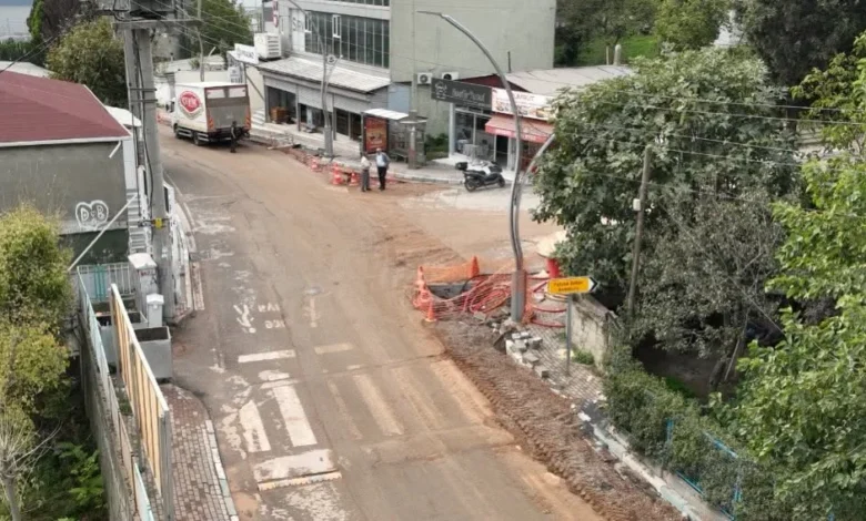 Diliskelesi'nde Elektrik Hatları Yer Altına Alınıyor