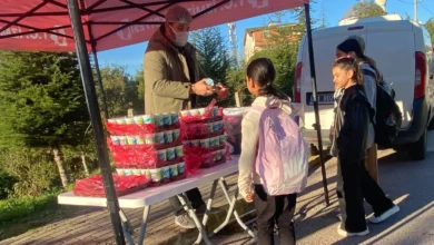 Beslenme Saati Projesi üç okulda devam etti