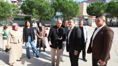 Başkan Gökçe, Eğitimin ve Öğrencilerin Yanında