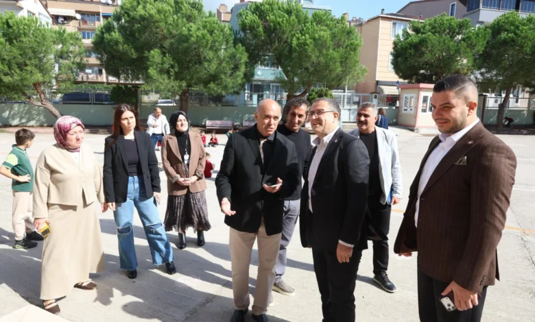 Başkan Gökçe, Eğitimin ve Öğrencilerin Yanında
