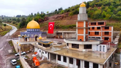 Karamürsel Aksa Camii Büyükşehir’le yükseliyor