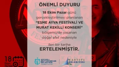 Kartepe Ayva Festivali Ertelendi