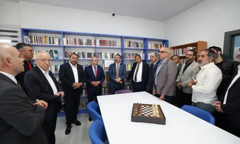 Köseler Halk Kütüphanesi Törenle Hizmete Açıldı