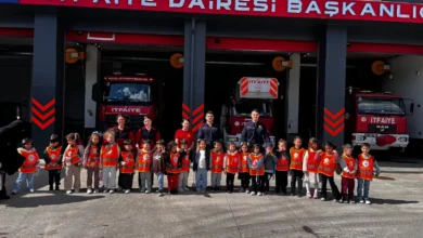 Minikler itfaiyeyi yakından tanıdı