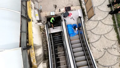 Umuttepe’de yürüyen merdivenlere bir aylık revizyon