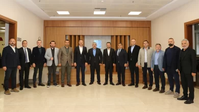 Kocaeli Müteahhitler Birliği’nden KOTO’ya tam kadro ziyaret