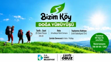 Bizim Köy Doğa Yürüyüşü Umuttepe’de gerçekleşecek