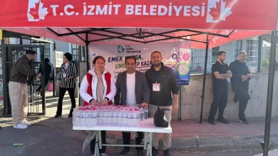 İzmit Belediyesi KPSS Ön Lisans Sınavına giren adayları yalnız bırakmadı