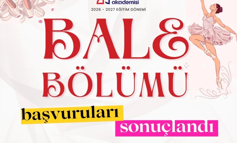 İzmit Belediyesi bale bölümü başvuru sonuçları açıklandı