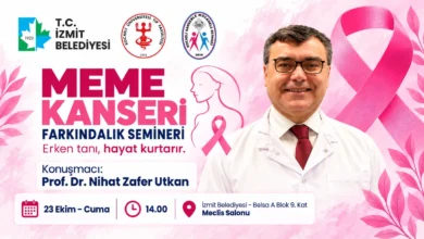 İzmit Belediyesinden meme kanseri farkındalığı için seminere davet