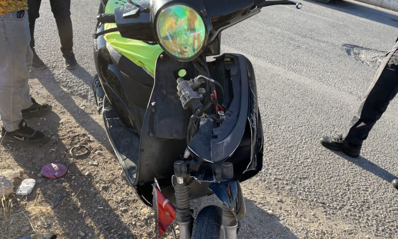 Adıyaman’da motosiklet kazası