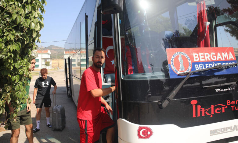 Bergama Belediyespor kampa girdi