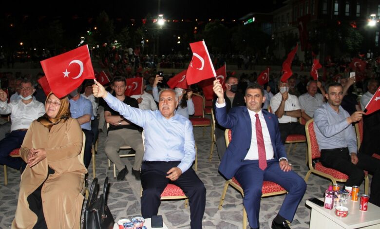 Mardin Yeşilli’de 15 Temmuz coşkusu
