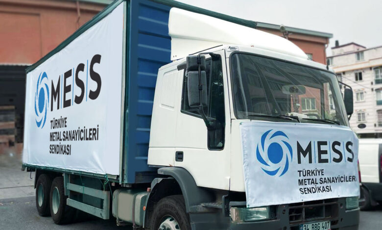 MESS’ten yangın bölgelerine yardım malzemeleri desteği