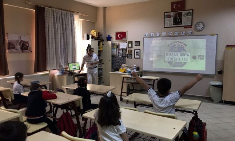 Kocaeli’de öğrencilere sıfır atık eğitimi