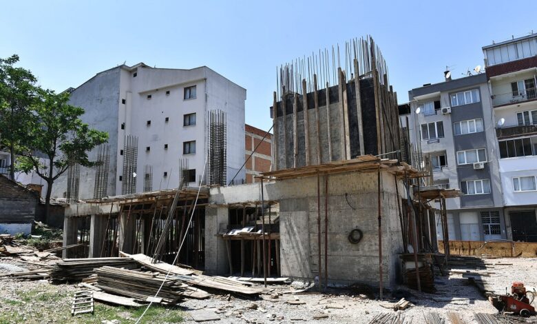 Bursa Osmangazi’de Elmasbahçeler Hizmet Binası yükseliyor