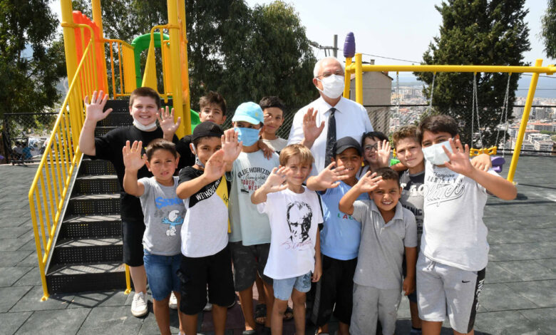 İzmir Karabağlar’da çocukların park talebi yerine geldi