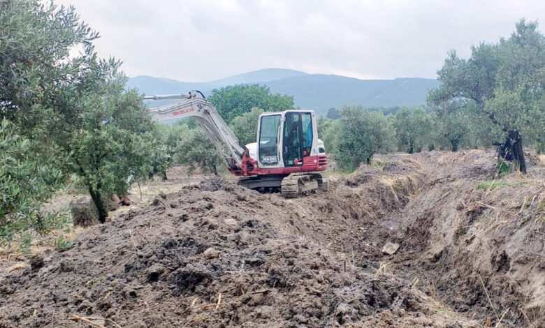 Manisa Akhisar’da dere temizliği