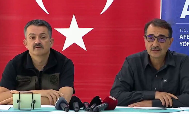 Bakanlar açıkladı: Yerleşim yerlerinde tehdit yok