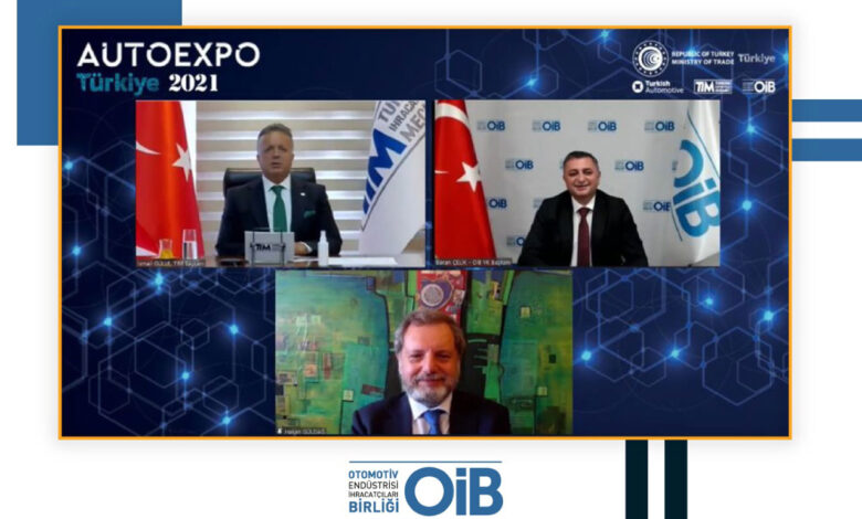 OİB’in Auto Expo Türkiye-Avrupa Dijital Fuarı açıldı