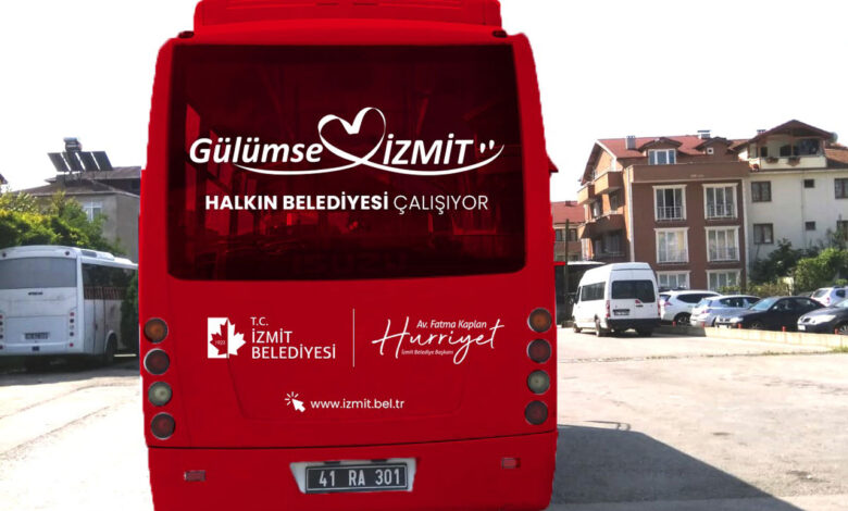 Kocaeli İzmit’te YKS’ye ücretsiz taşınıyor