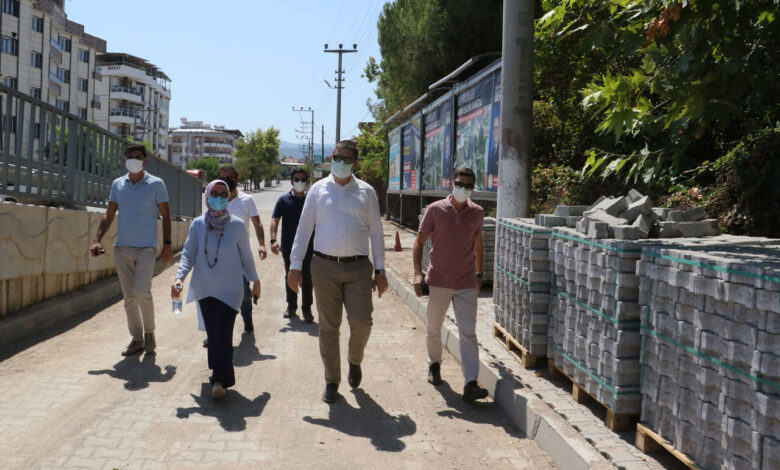 Manisa Ahmetli’deki çalışmalara yakın mercek